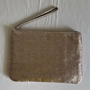 Stella & Dot Silver Wristlet
